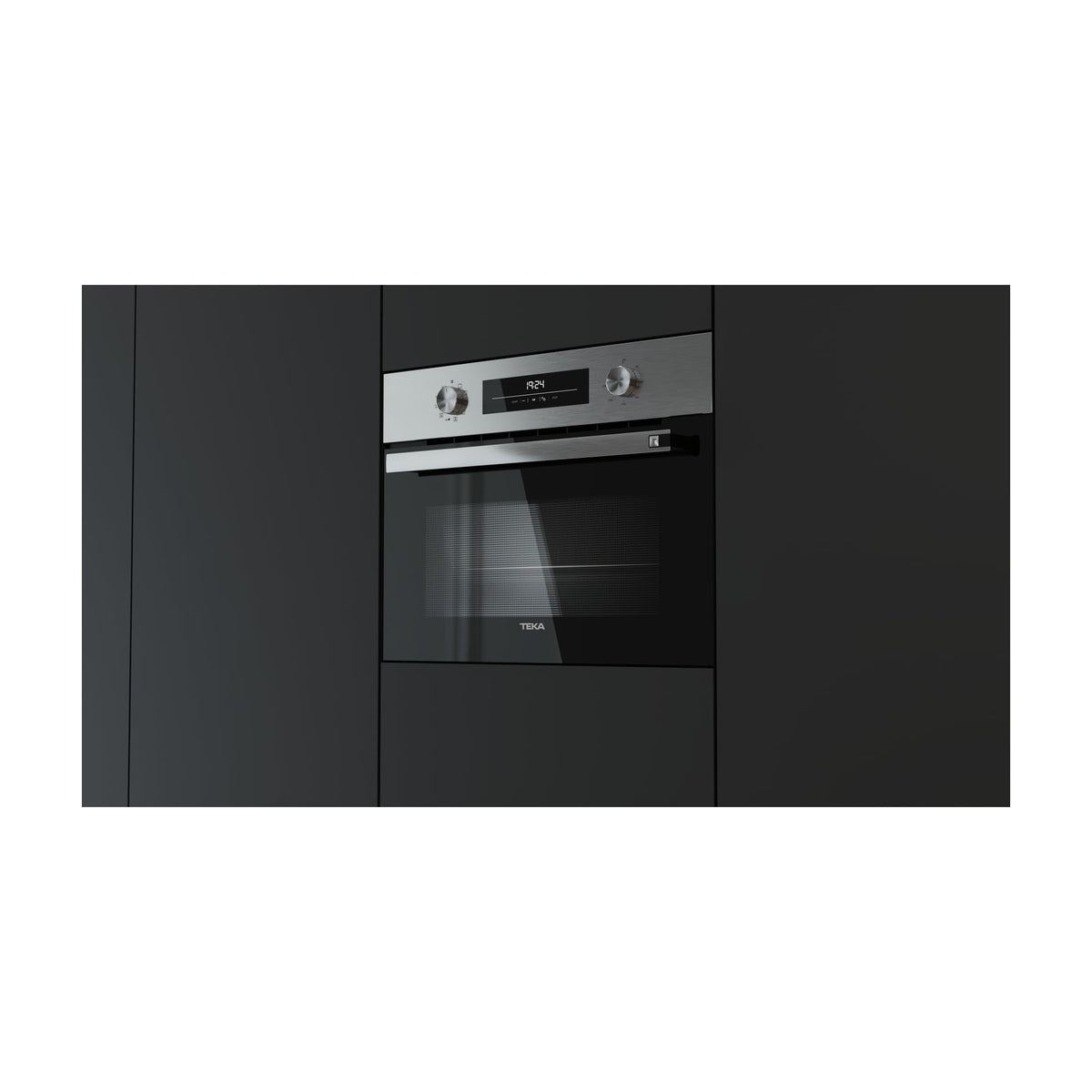 Horno multifunción compacto Teka NEO HSC 6350 Inox, 44 litros e HydroClean