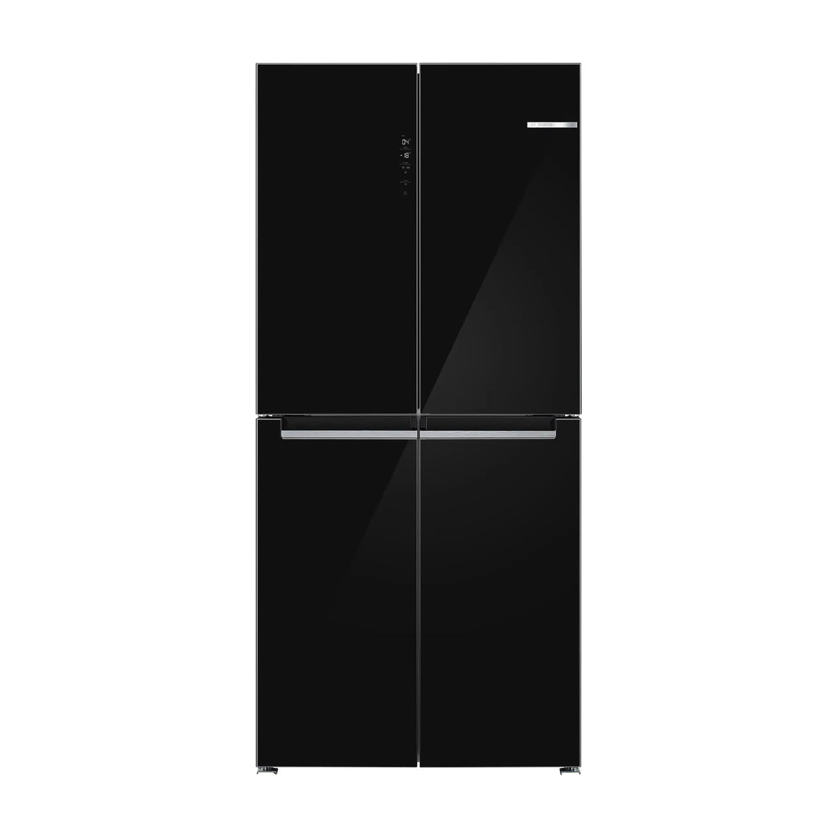 Frigorífico americano Bosch KMC85LBEA de 547 l, Total No Frost y cristal negro