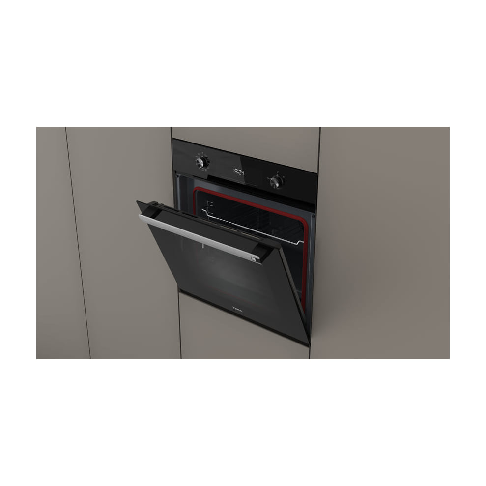 Horno Teka NEO HSB 7360 P FBK pirolítico, 70 l útiles y cristal negro