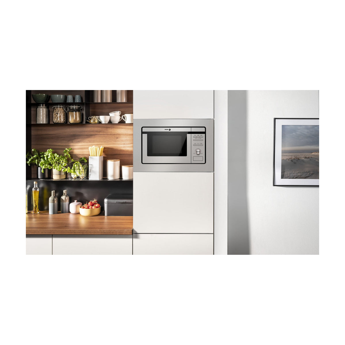 Microondas integrable Fagor 3MWB-201CEGX de 20 l con grill, inox