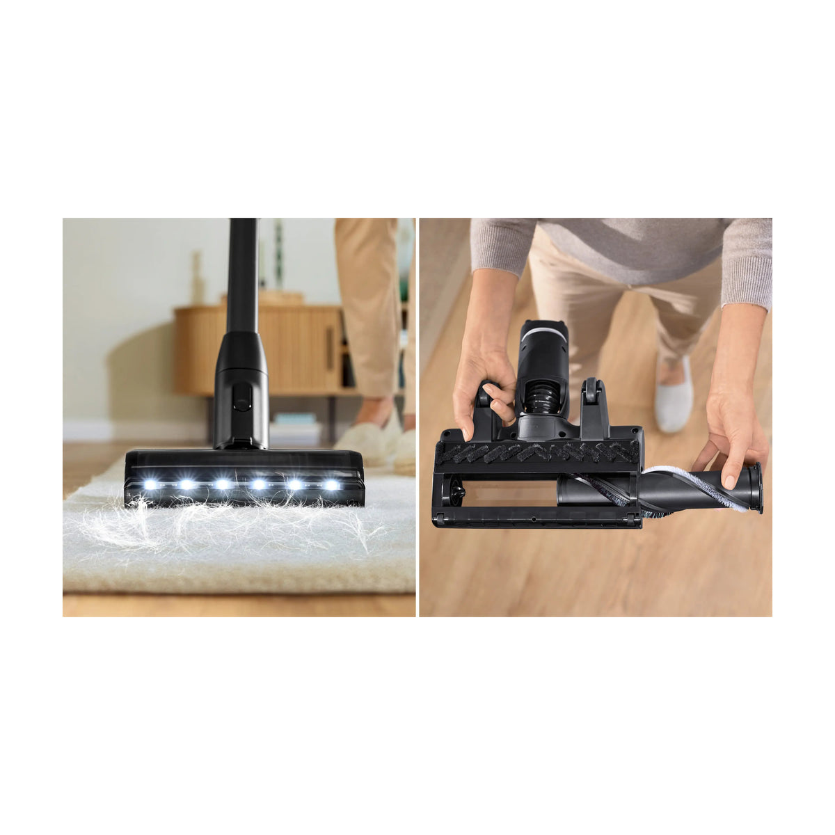 Aspirador escoba Bosch BCS1041WAC Unlimited 10, sin cable y batería intercambiable