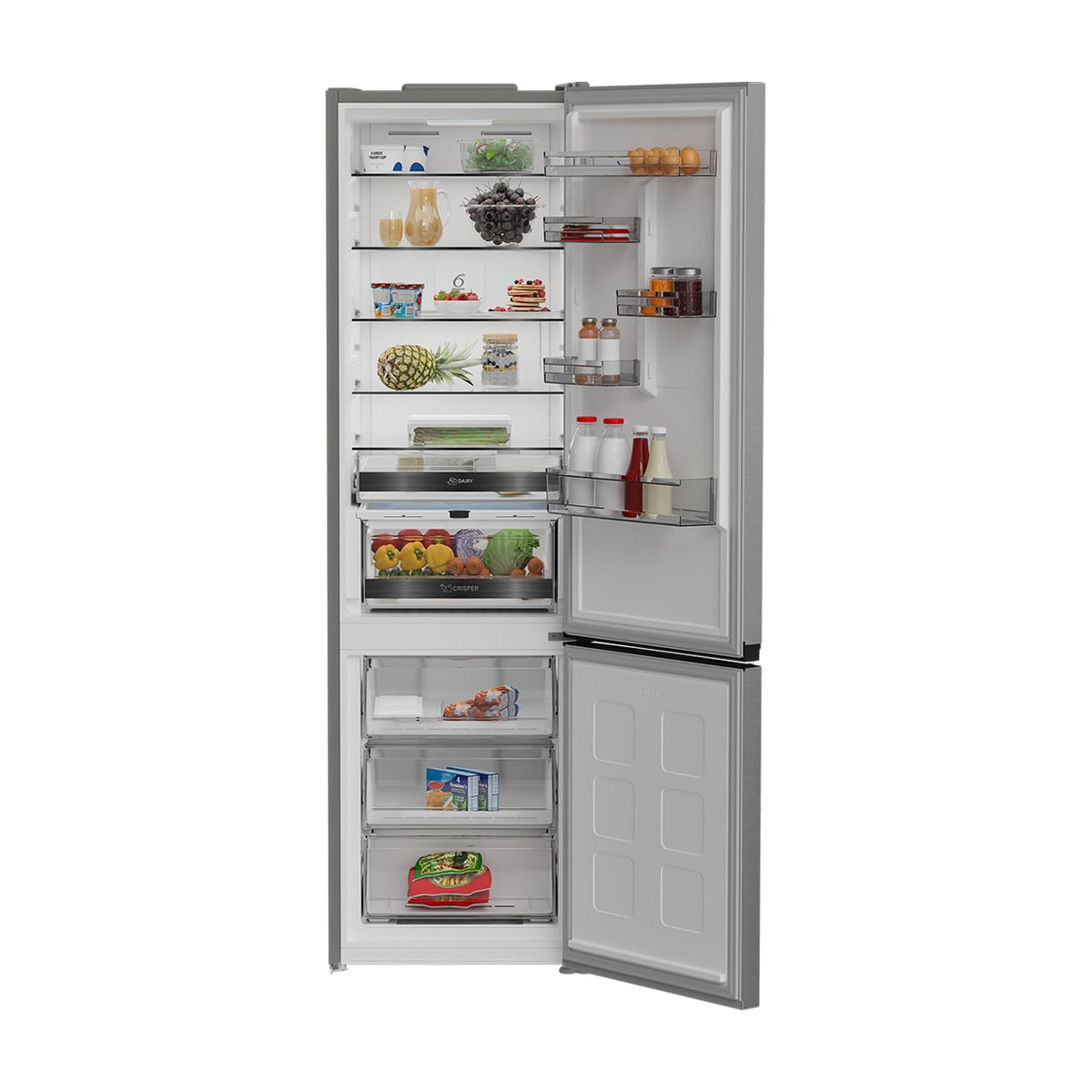 Frigorífico combi Whirlpool WHK 22412 X5EE, Dual No Frost, 415 l