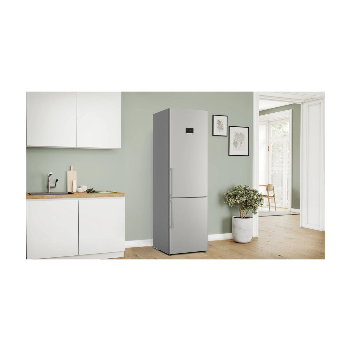 Frigorífico combi Bosch KGN39AIBT, Total No Frost, 363 l
