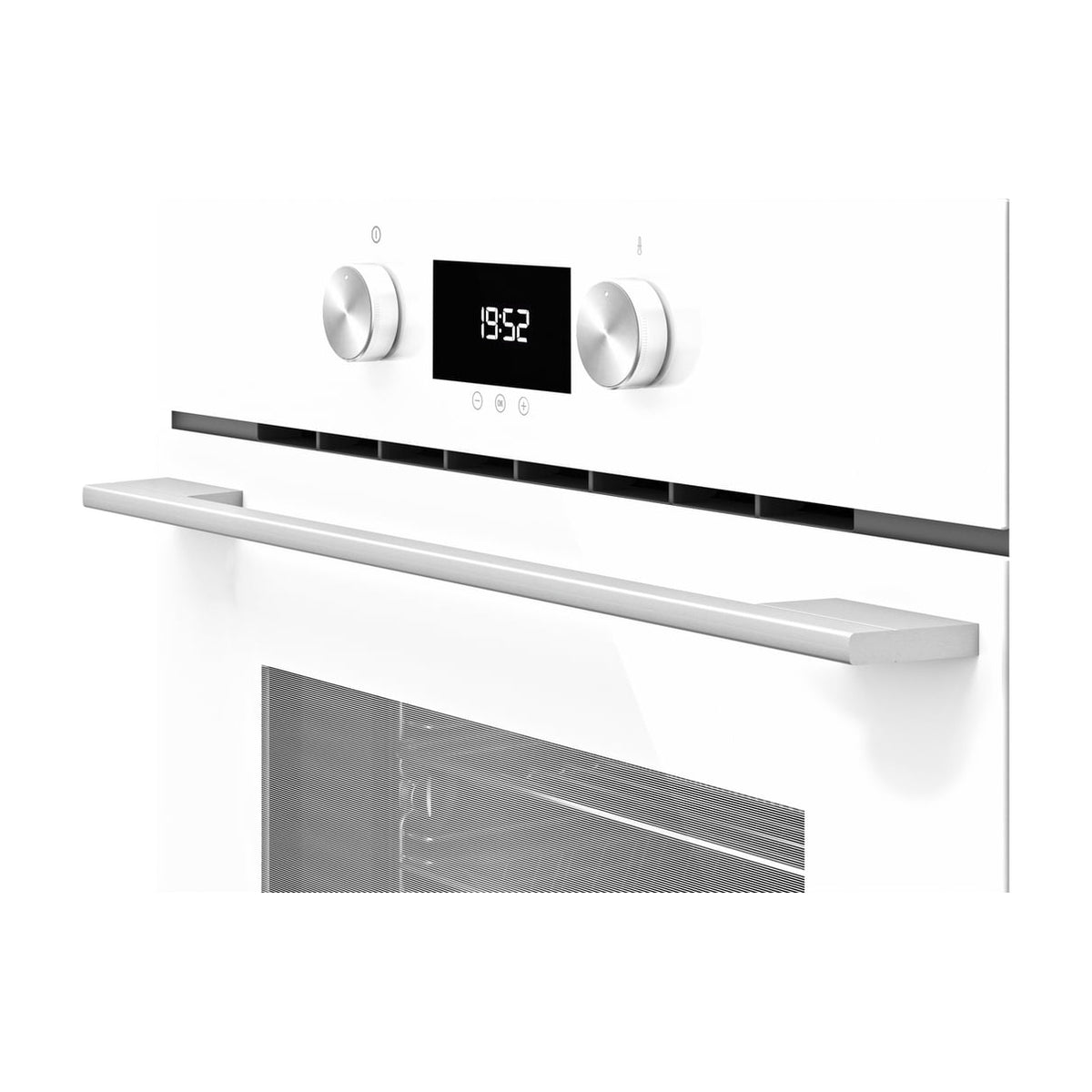 Horno compacto con microondas Teka HLC 8440 C WH, 40 l, cristal blanco