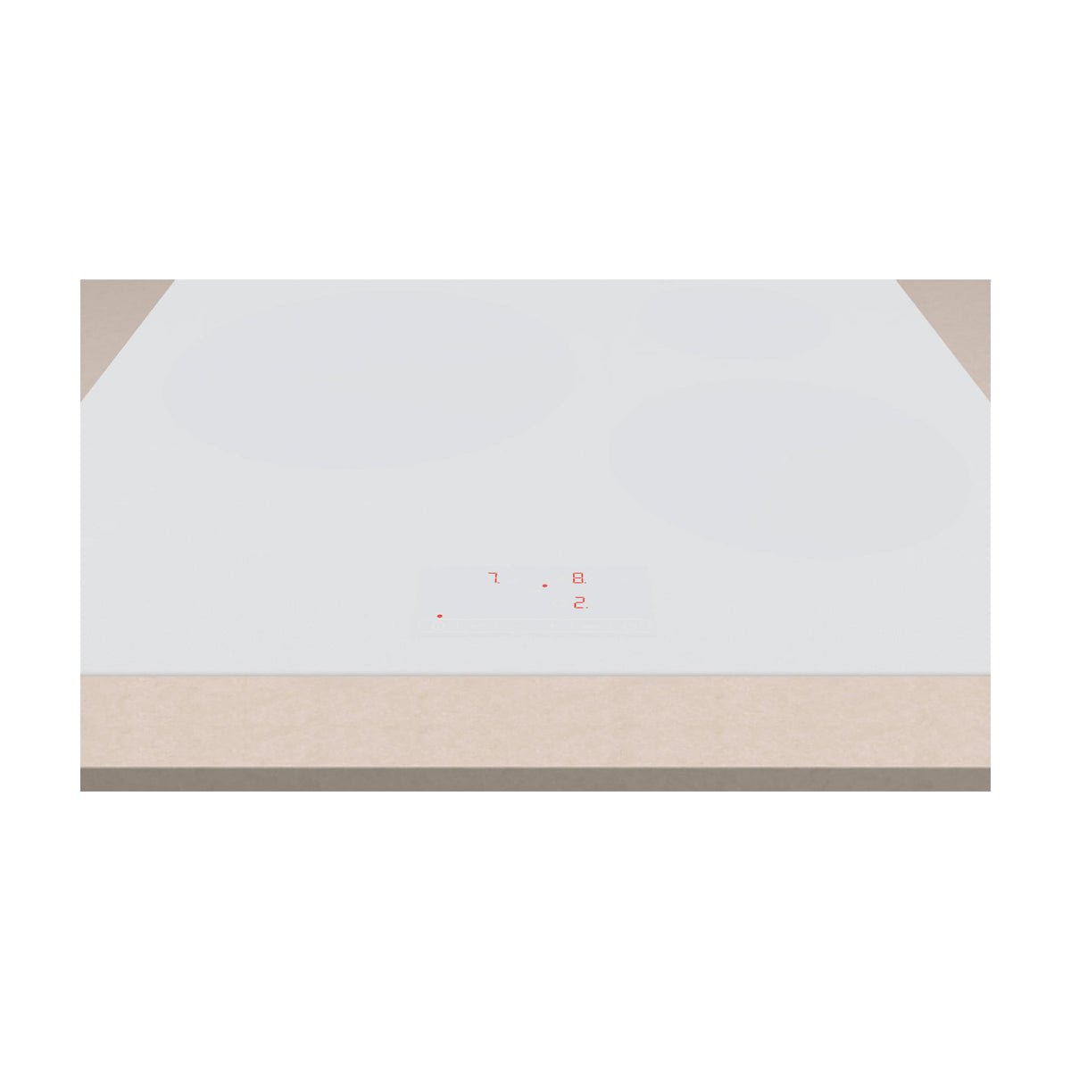 Placa de inducción Balay 3EB965WR de 60 cm, 3 zonas y cristal blanco hielo