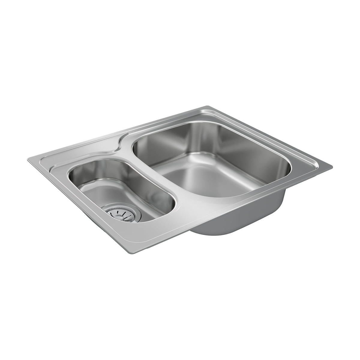 Fregadero Teka Universe 60 T-XP 1½C de acero inoxidable, reversible