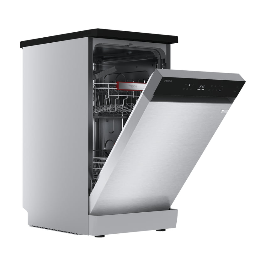 Lavavajillas Teka DFS 240EX inox, 45 cm y 10 cubiertos