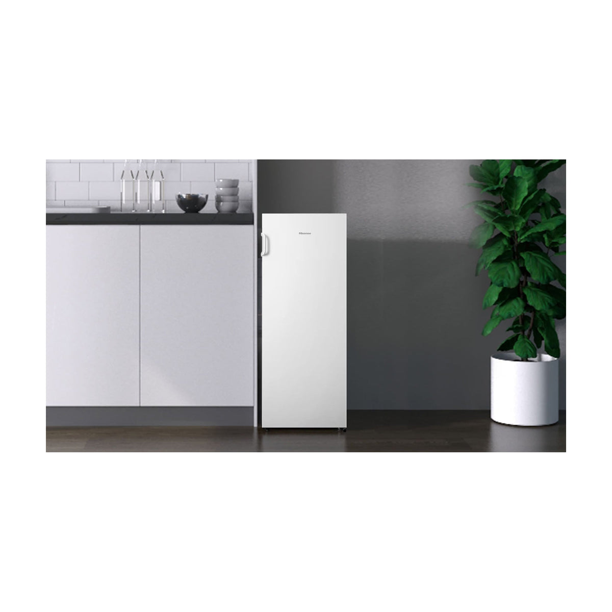 Congelador vertical Hisense FV191N4AW2, 155 l, Total No Frost