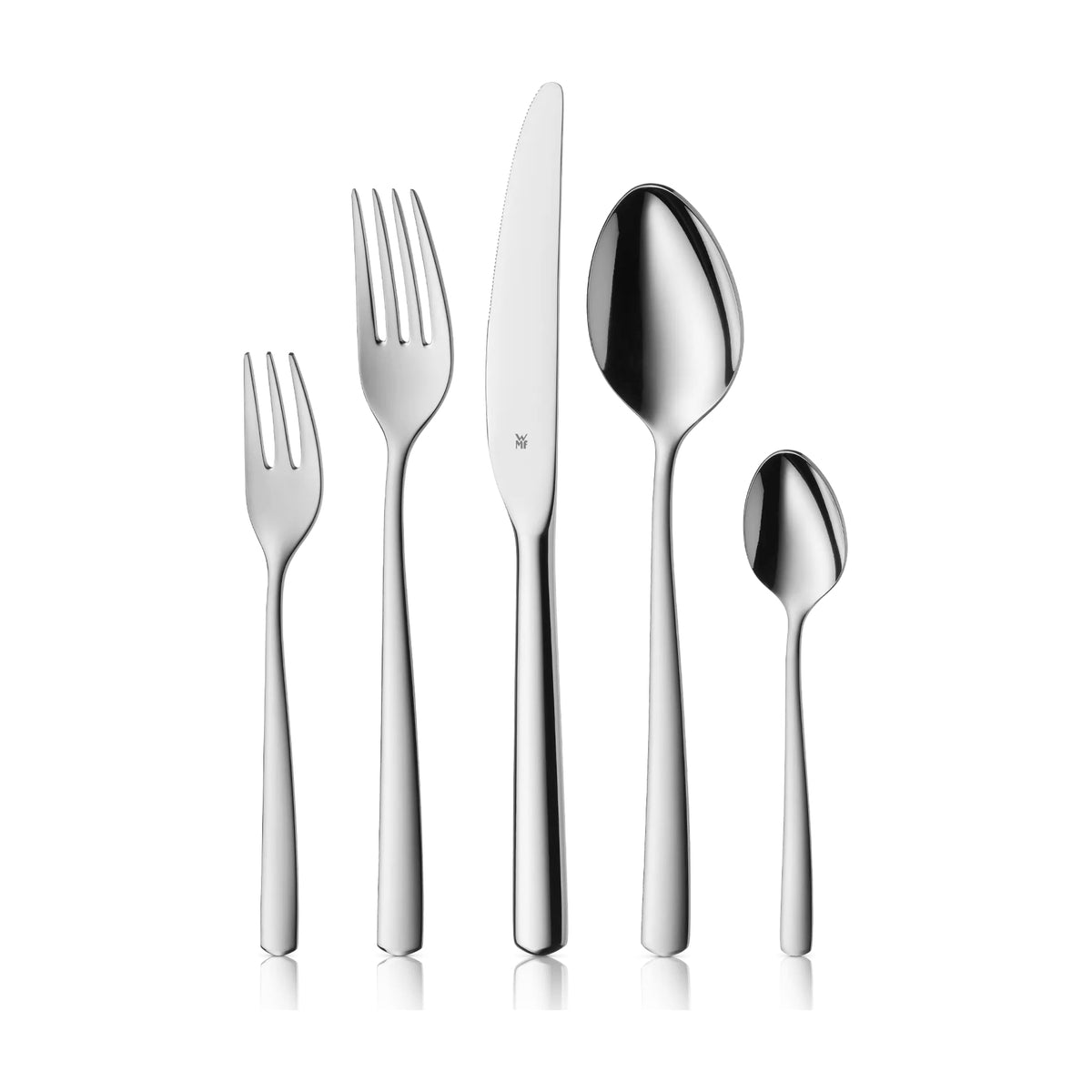 Cubertería WMF Boston de 60 piezas para 12 comensales, Cromargan 18/10