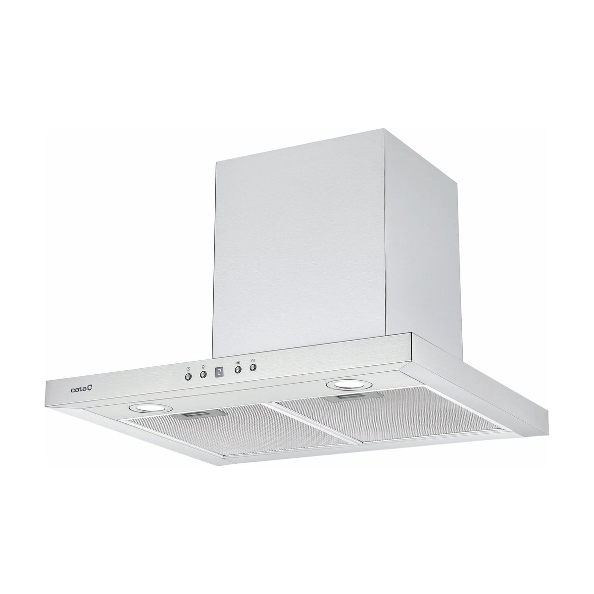 Campana decorativa CATA S PRO 6000 X de 60 cm, inox y LED