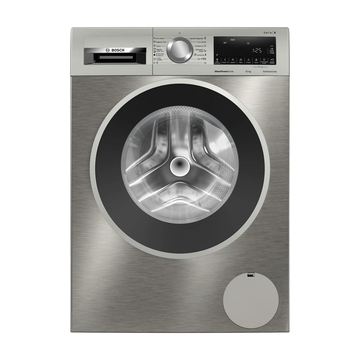 Lavadora de carga frontal Bosch WGG256ZAES, 10 kg y 1600 rpm