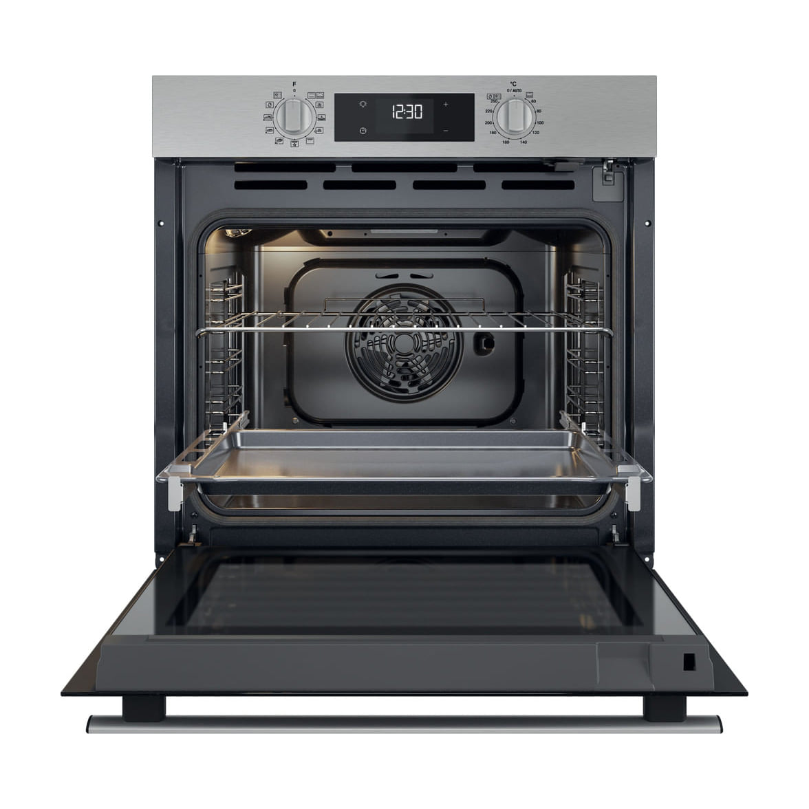 Horno multifunción Whirlpool OMR58RR1X, 71 l, pirolítico e inox