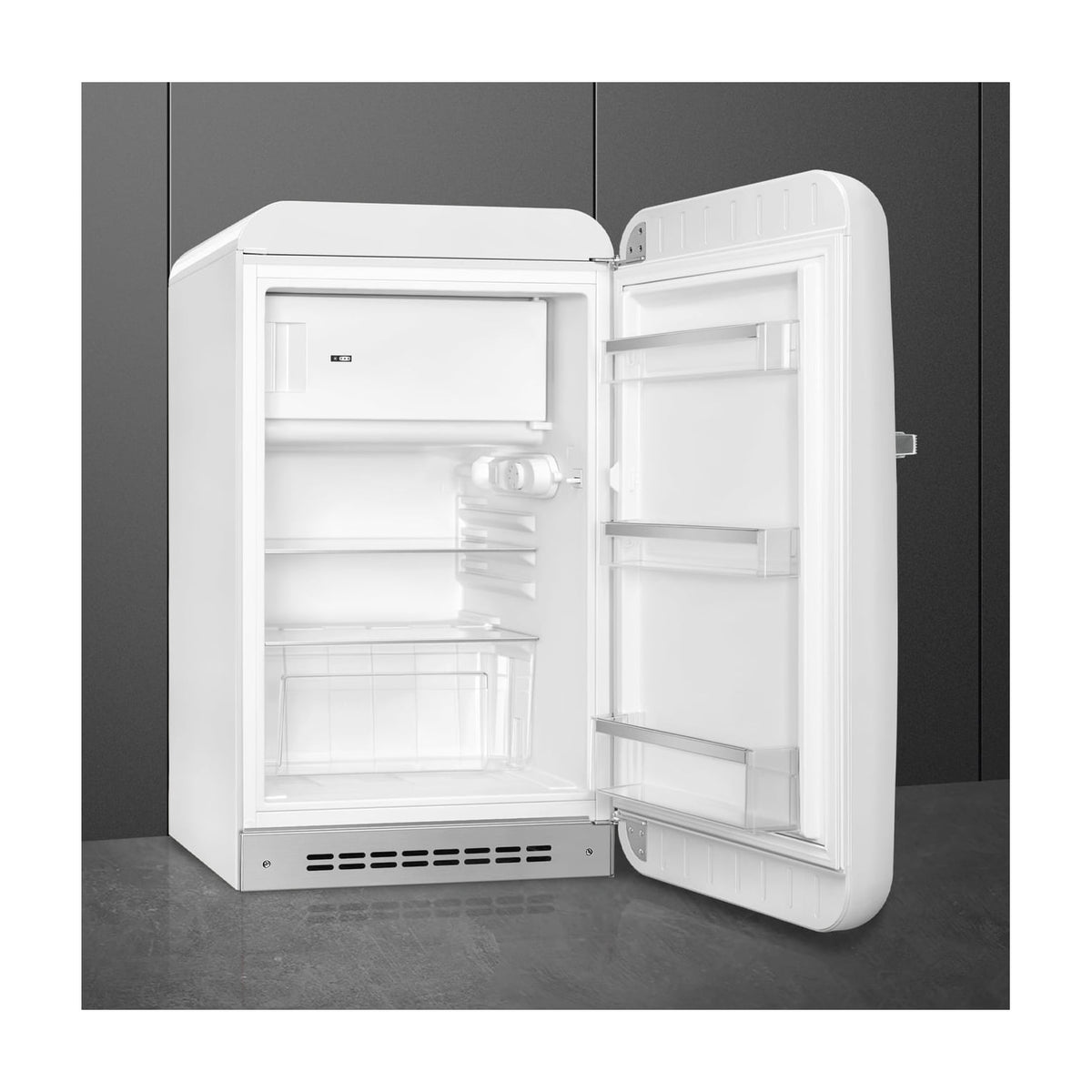 Frigorífico de una puerta Smeg FAB10RWH6 blanco, 122 l, clase D