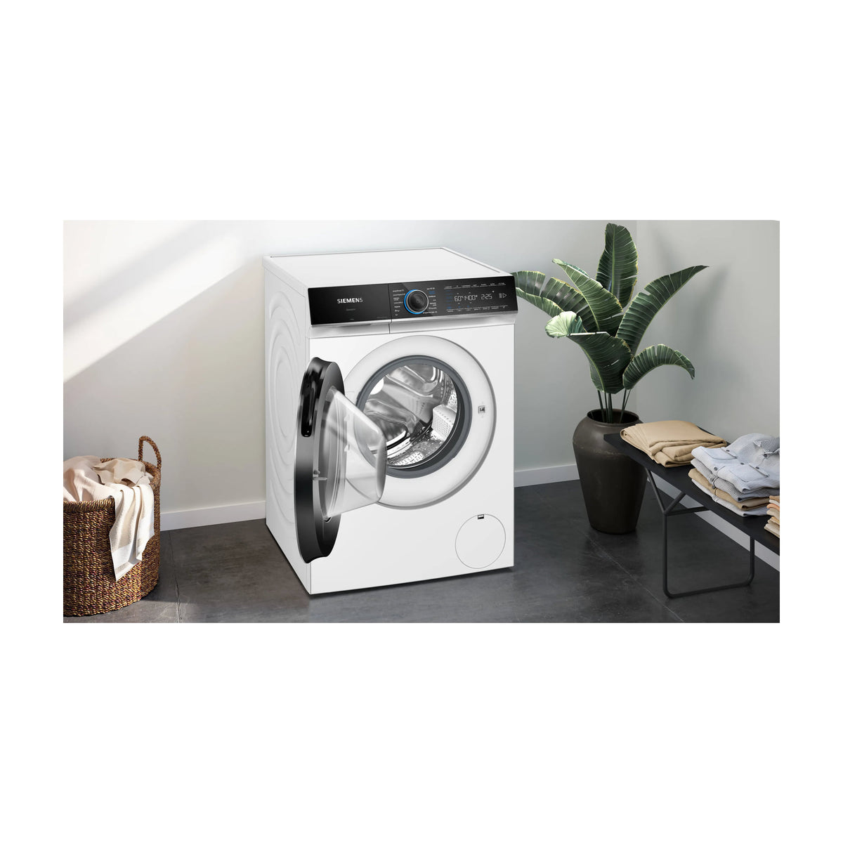 Lavadora de carga frontal Siemens WG54B2A1ES, 10 kg y 1400 rpm