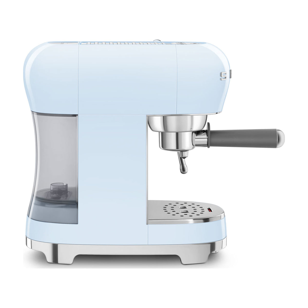 Cafetera espresso manual Smeg ECF02PBEU azul, 15 bar y Thermoblock