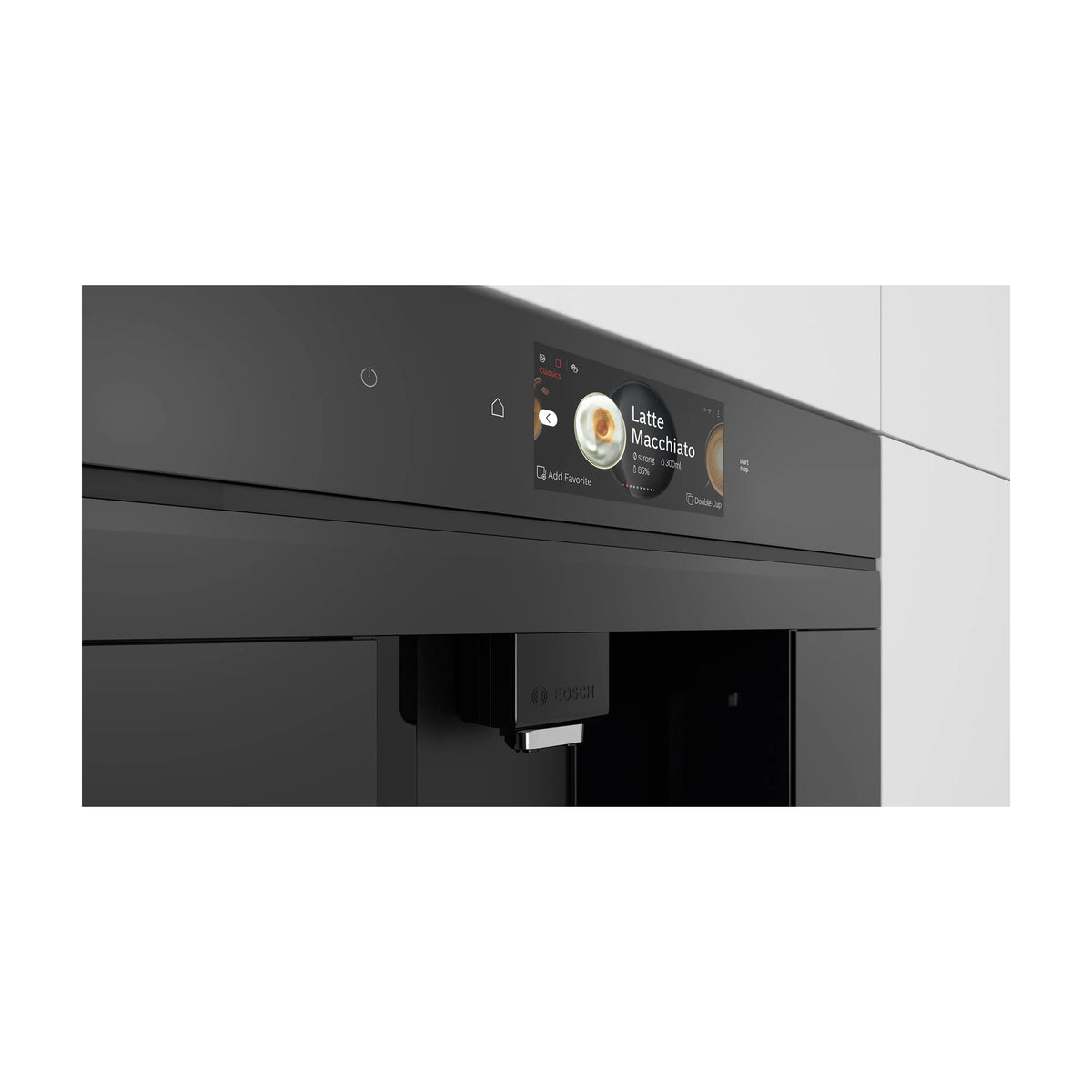 Cafetera integrable Bosch CTL7181B0 con Home Connect y 19 bares