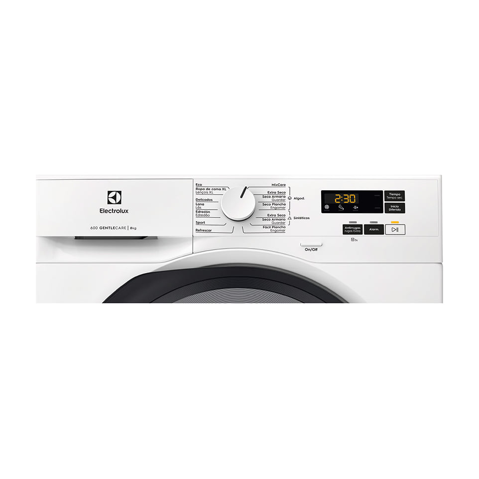 Secadora Electrolux EDI618A5BO de 8 kg con bomba de calor y SensiCare