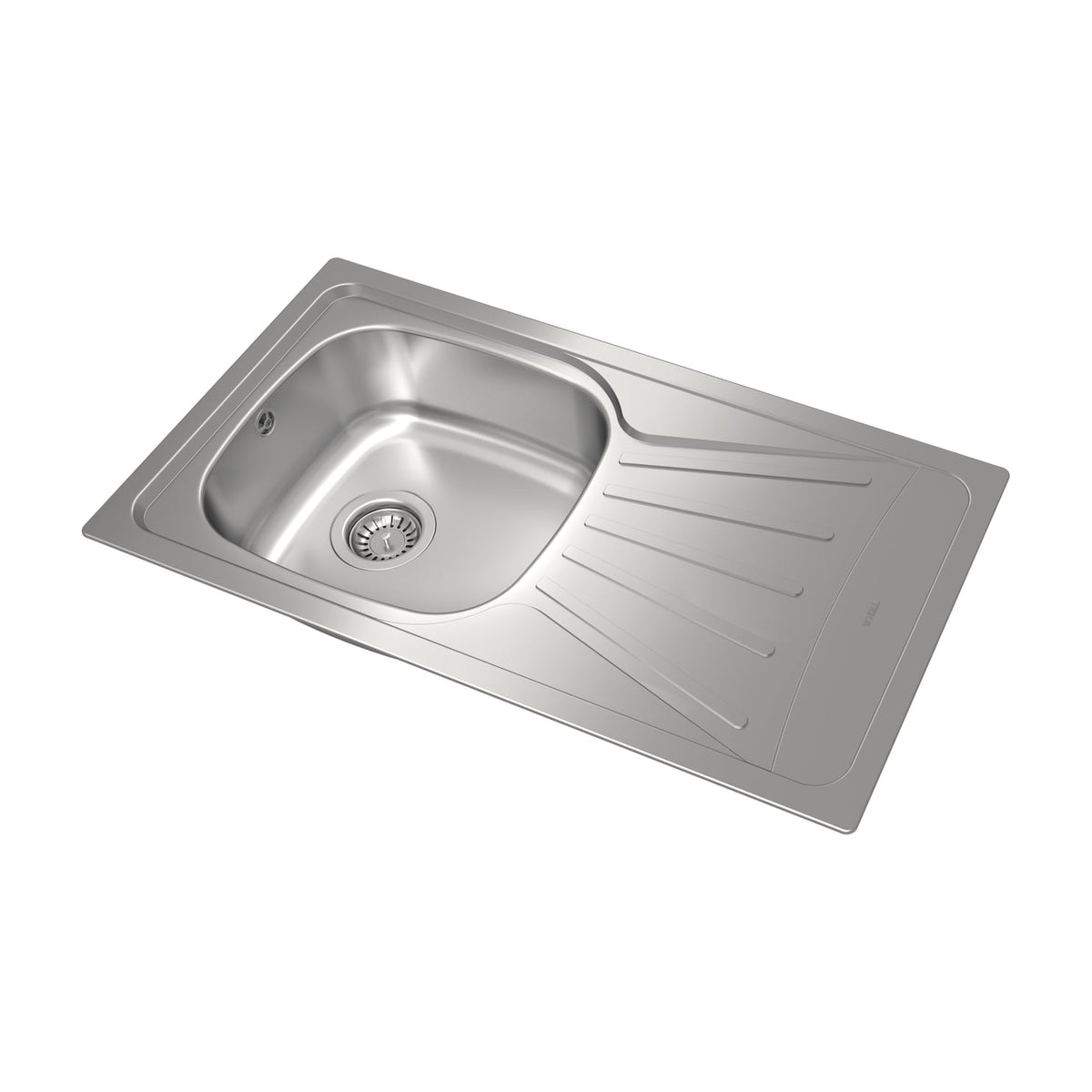 Fregadero Teka StarBright E-50 1B 1D de acero inoxidable con escurridor reversible