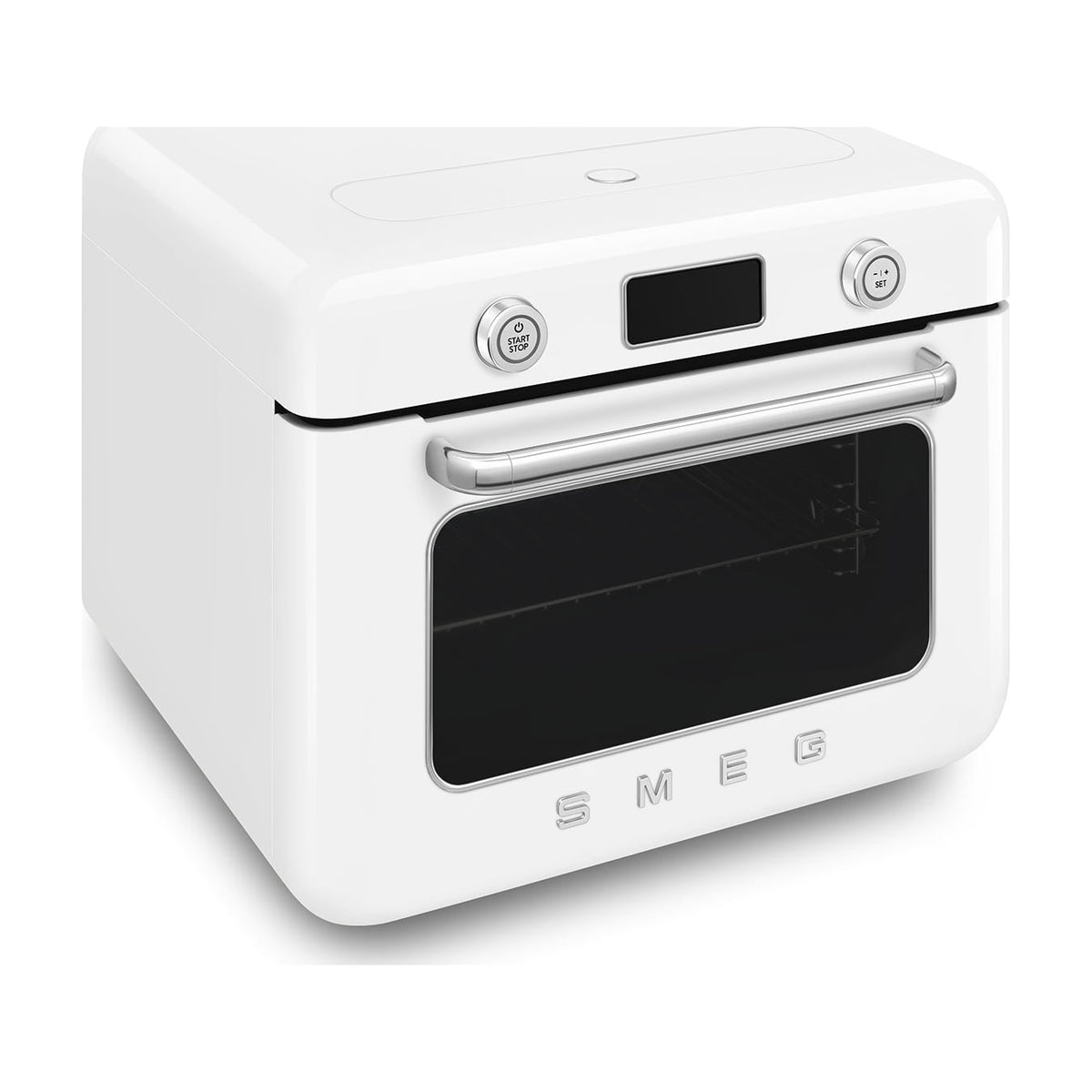 Horno de sobremesa Smeg COF01WHEU con vapor combinado, 30 l, blanco