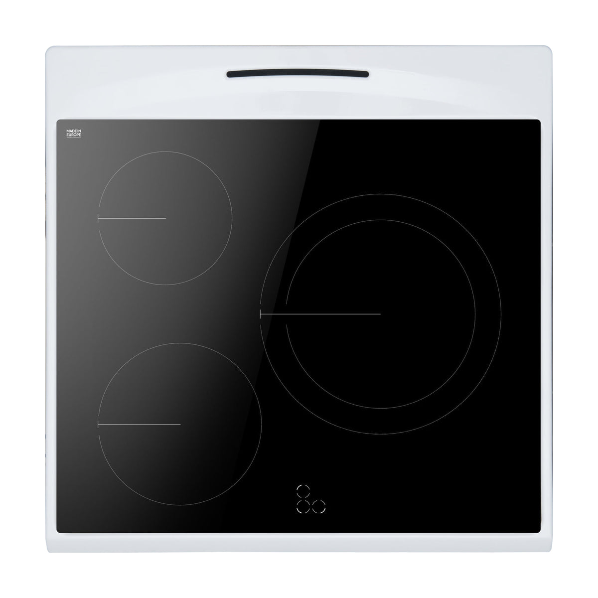 Cocina vitrocerámica Fagor 3CLV-600BB de 3 zonas y horno de 71 l