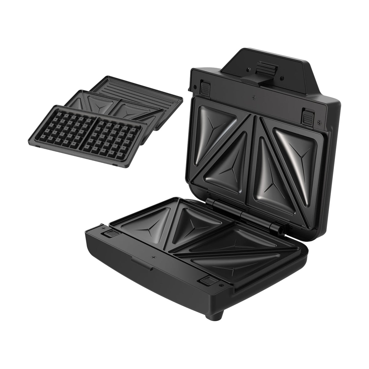 Sandwichera Taurus Miami Legend, 900 W y 3 placas intercambiables