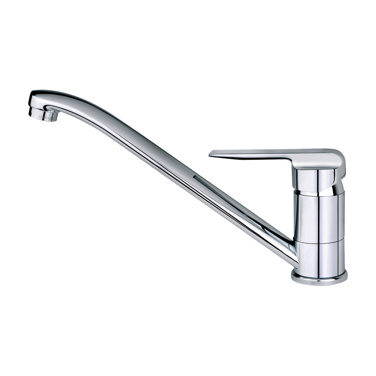Grifo de cocina Teka IN 913 monomando cromado con caño bajo giratorio