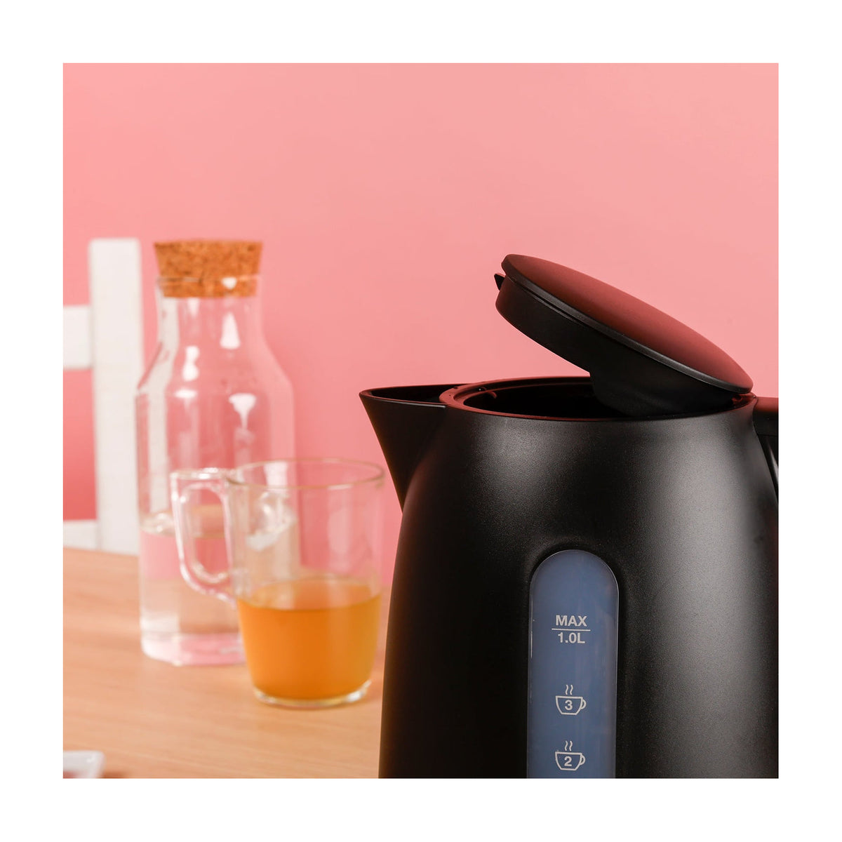 Hervidor de agua Solac KT5860 Yuna Mini, 1 l y 2200 W