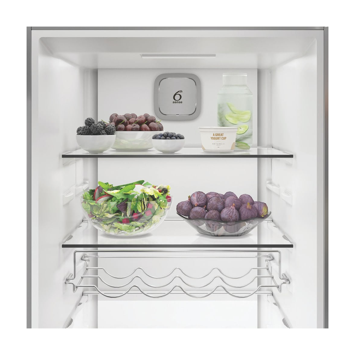 Frigorífico de una puerta Whirlpool WHMLF 6442 XP4E, 365 l, plata