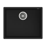 Fregadero Teka Square 50.40 TG negro, bajo encimera de 54 × 44 cm