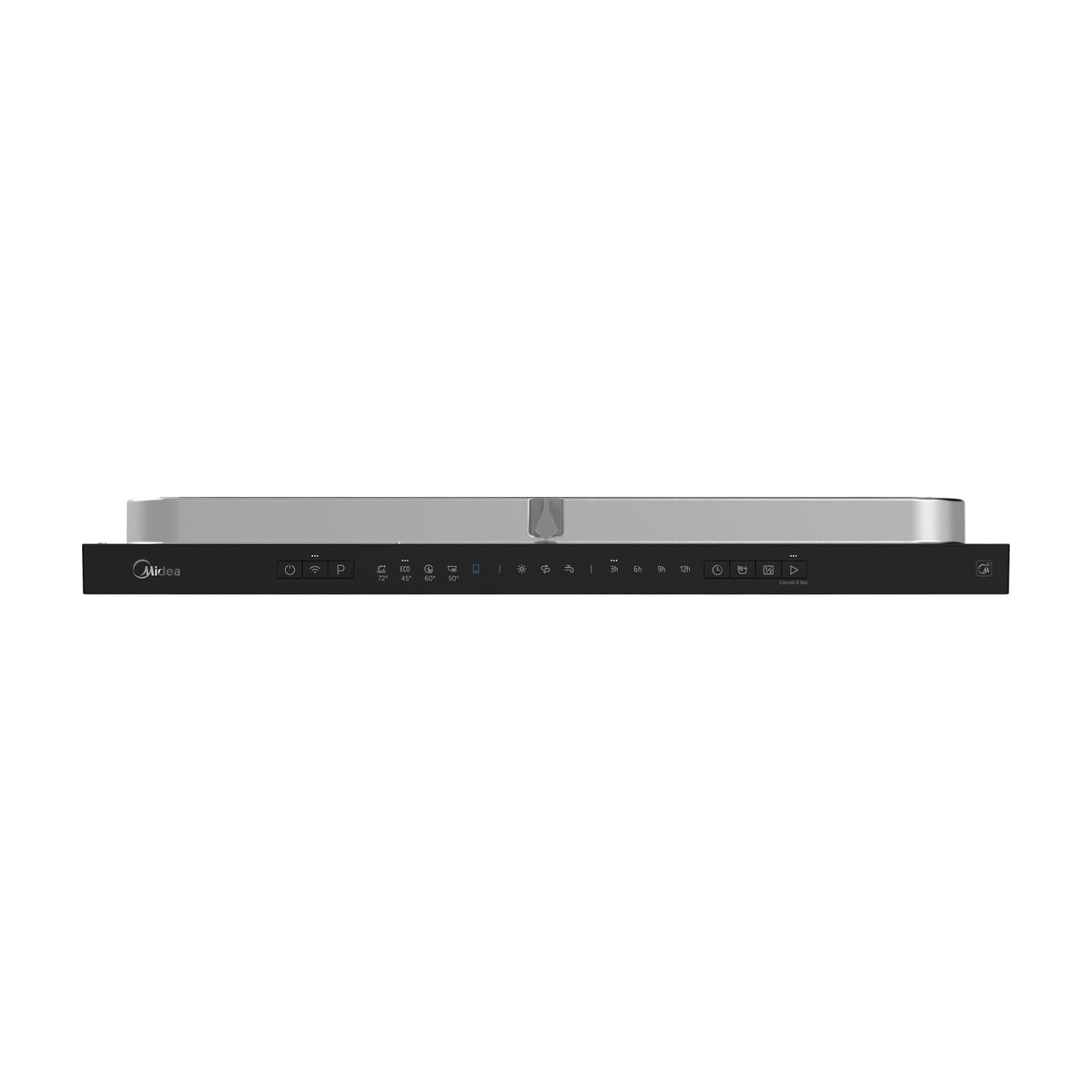 Lavavajillas integrable Midea MDWEB1403LB-WS, 14 cubiertos y puerta deslizante
