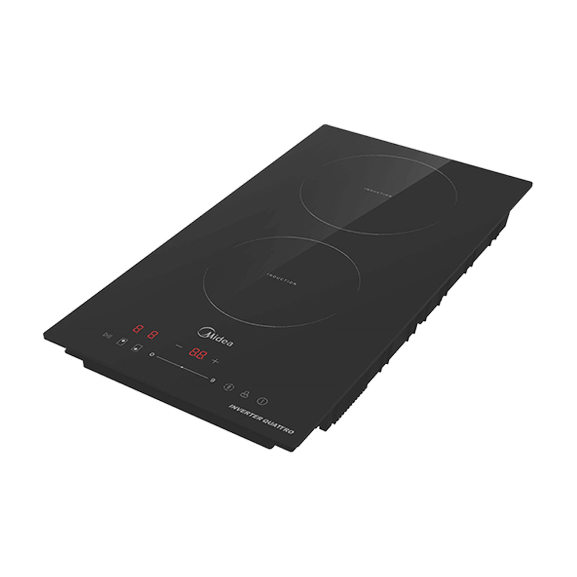 Placa de inducción Midea MIH350D157K0 de 2 zonas y 3500 W