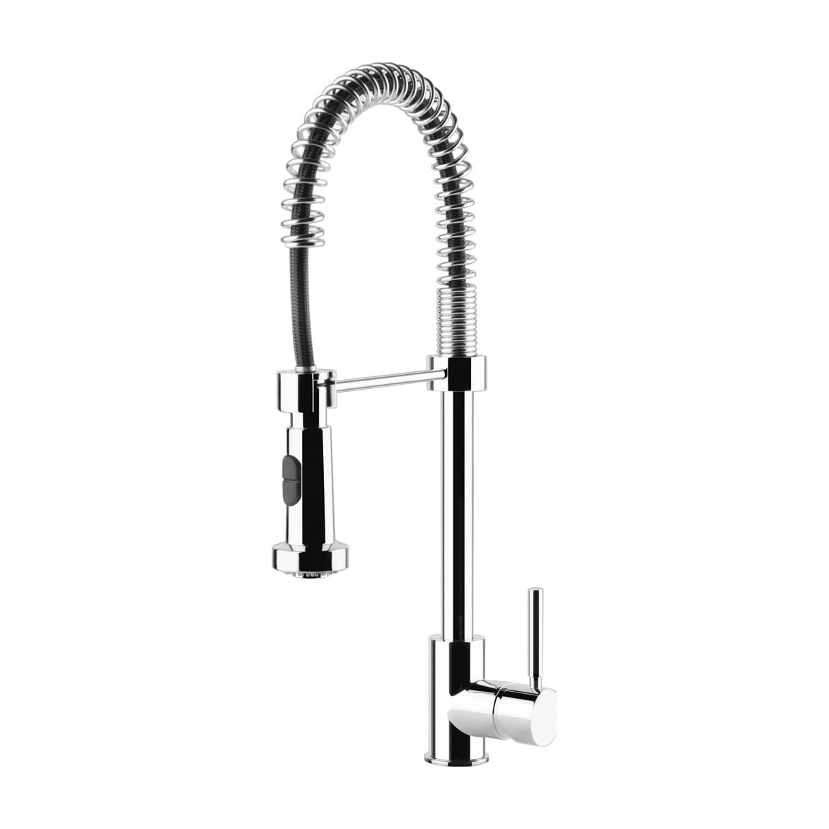 Grifo de cocina Smeg MID9CR monomando cromado, giro de 360°