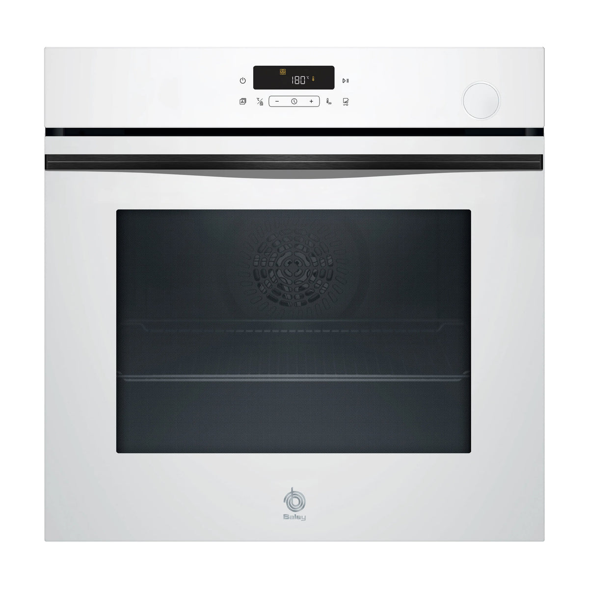 Horno con vapor Balay 3HA5129B3, 71 l, cristal blanco