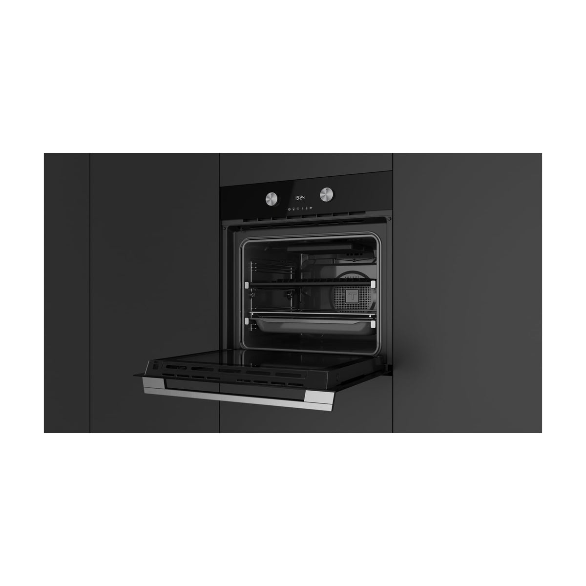 Horno Teka SteakMaster Lite pirolítico, 63 l útiles y SteakGrill