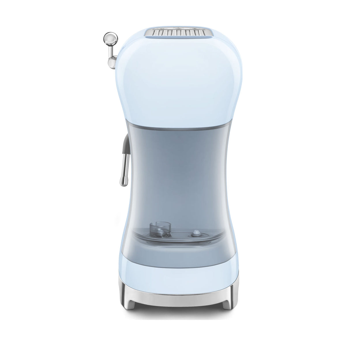 Cafetera espresso manual Smeg ECF02PBEU azul, 15 bar y Thermoblock