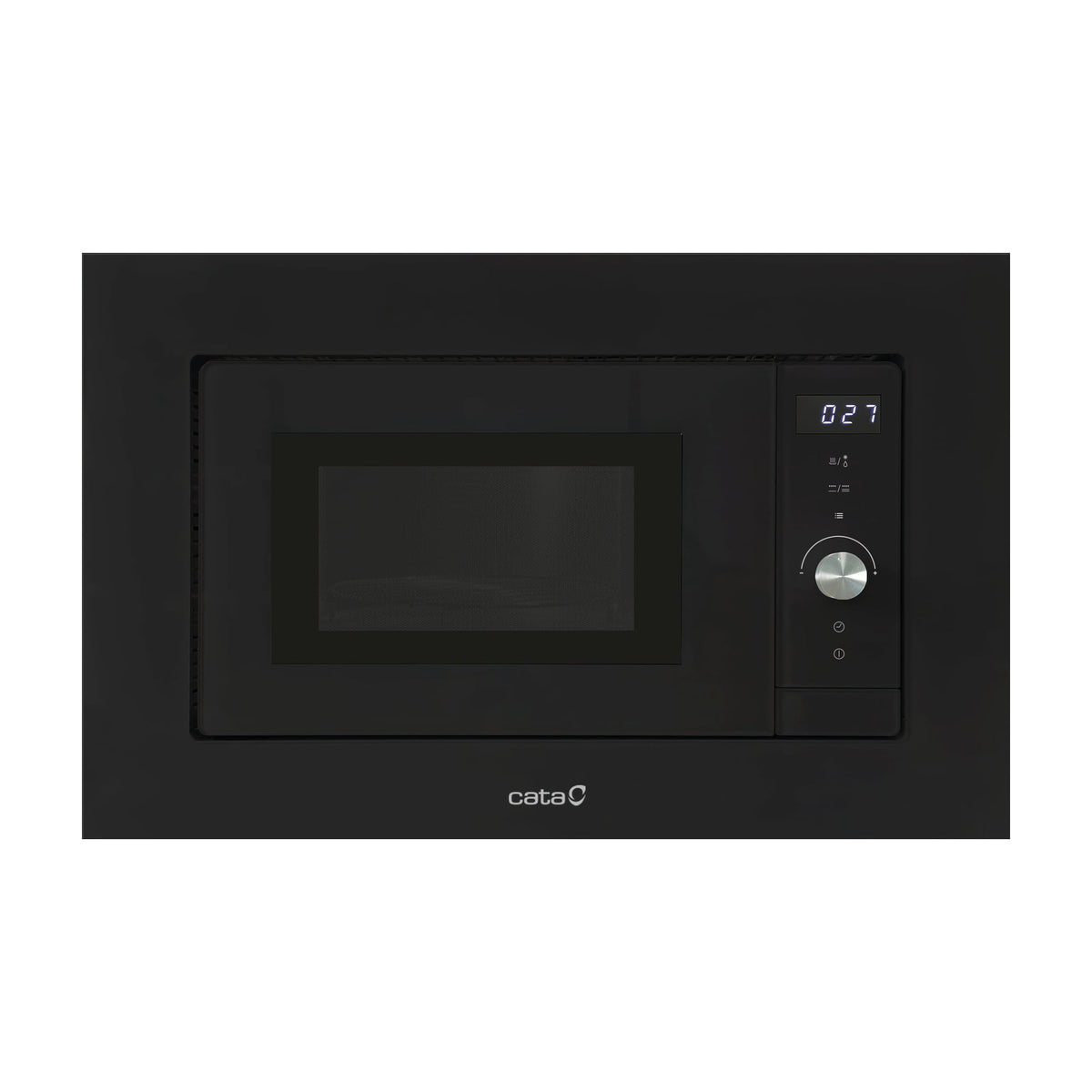Microondas integrable Cata MC 20 D BK de 20 l con grill y acabado negro