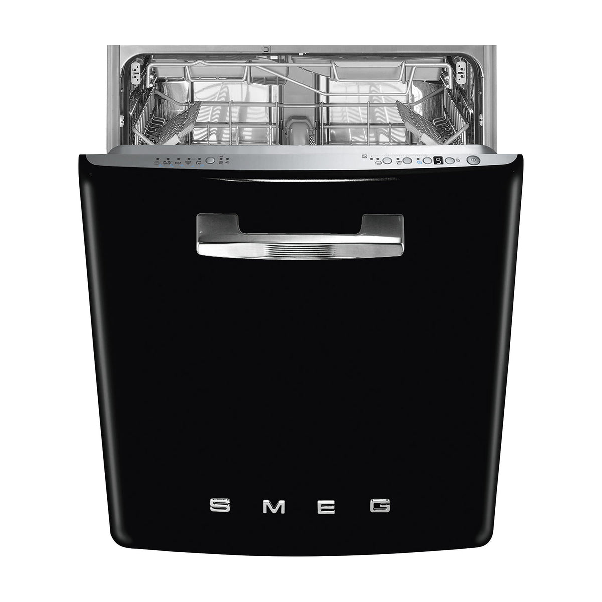 Lavavajillas integrable Smeg STFABBL3 negro, 13 cubiertos, clase B