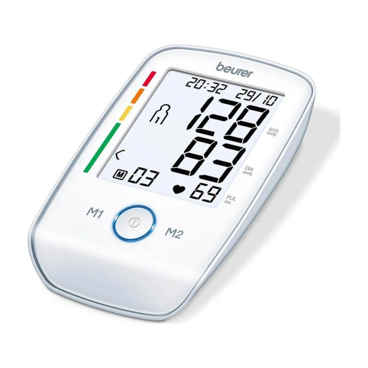 Tensiómetro de brazo Beurer BM 45 con pantalla XL y detección de arritmias