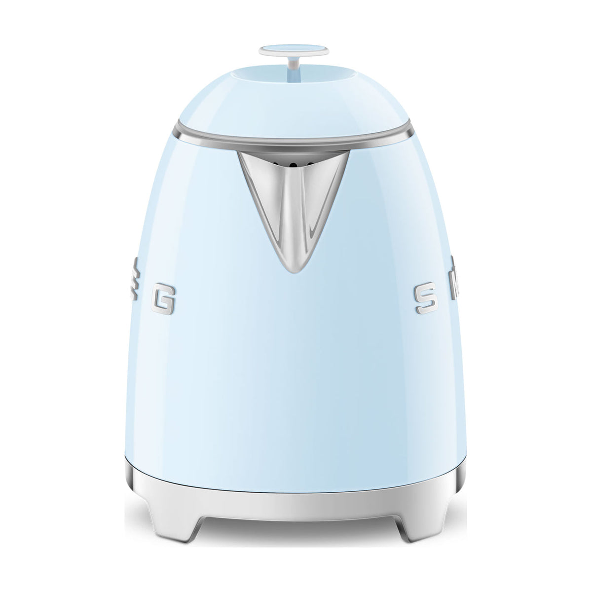 Mini hervidor Smeg KLF05PBEU de 0,8 l y 1400 W, azul pastel