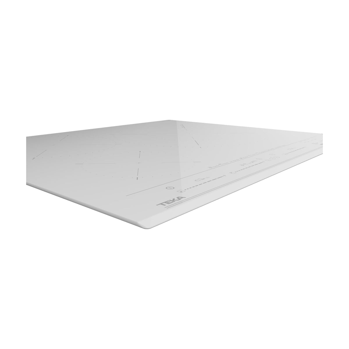 Placa de inducción Teka MestrePaeller IZC 63632 MPT WH blanca, 60 cm y 3 zonas