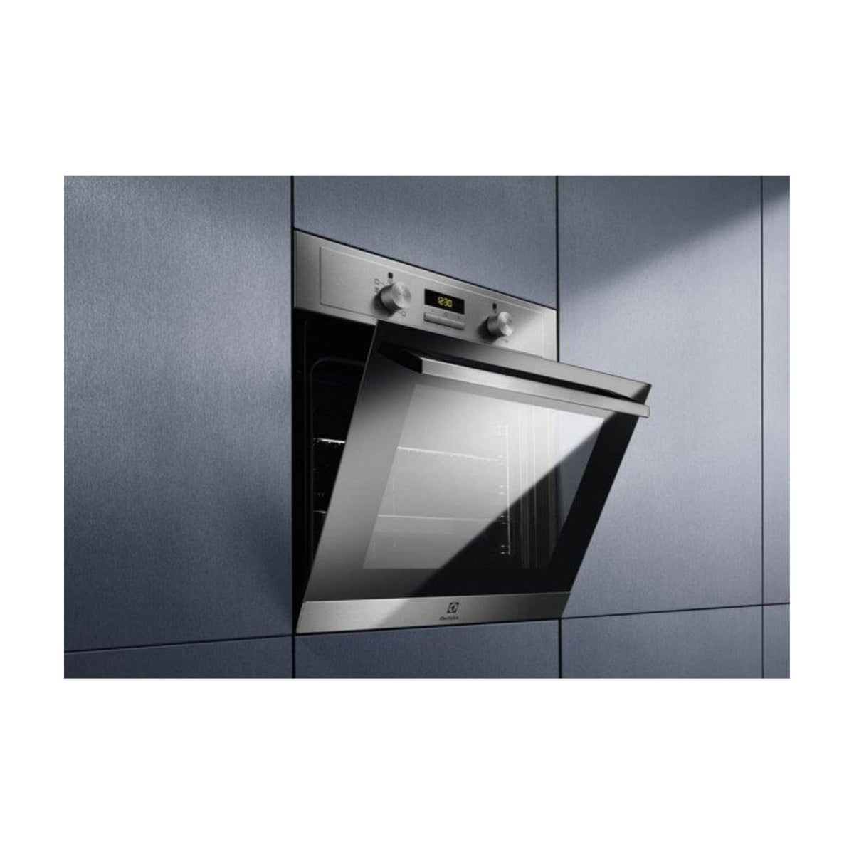 Horno multifunción Electrolux EOH3H00BX de 65 l con AquaClean, inox