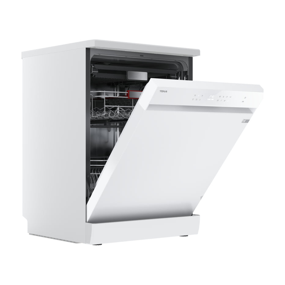 Lavavajillas Teka DFS 264 DW blanco, 14 cubiertos y apertura automática
