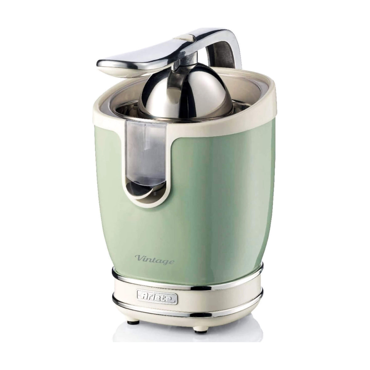 Exprimidor Ariete Vintage 0413/04 verde, 85 W y palanca de presión