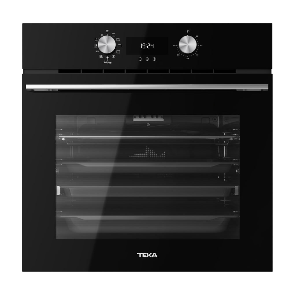 Horno multifunción Teka AirFry HLB 8416 BK con HydroClean PRO y 70 l útiles