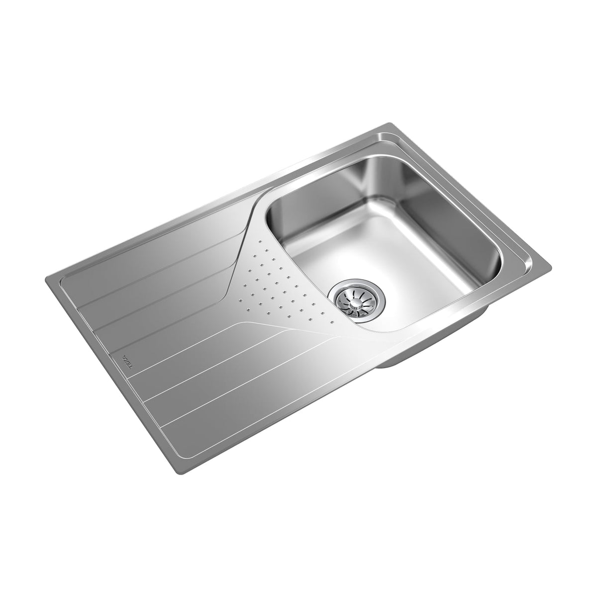 Fregadero y grifo Teka Tekaway Universe 45 T-XP 1C 1E + IN 915, inox y reversible