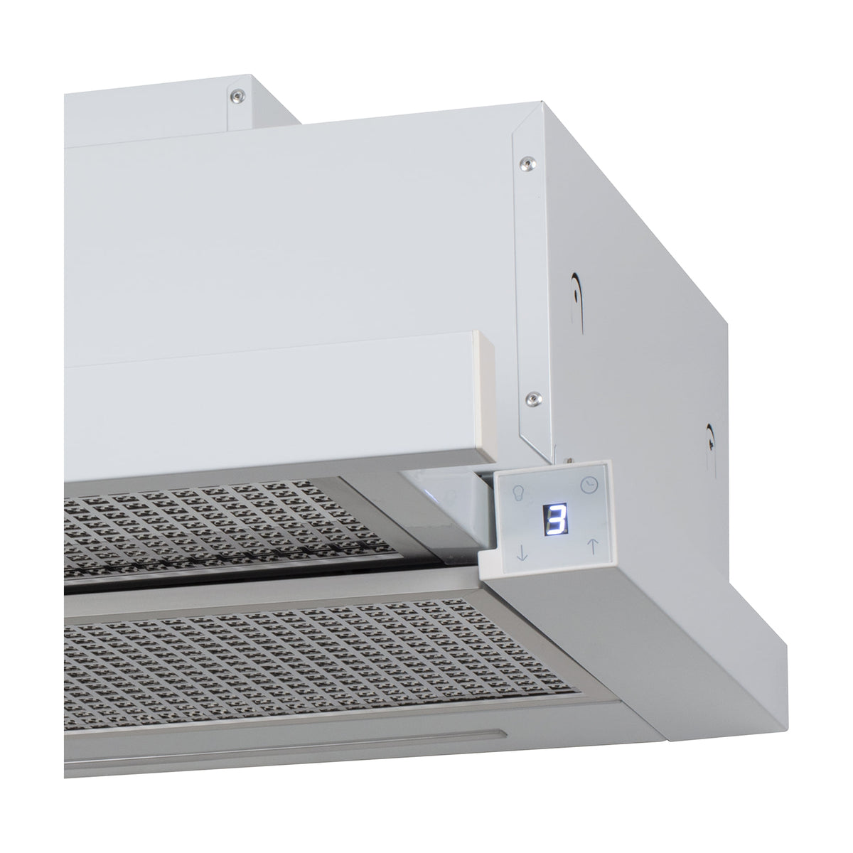 Campana telescópica CATA TFH 6630 WH blanca de 60 cm con iluminación LED