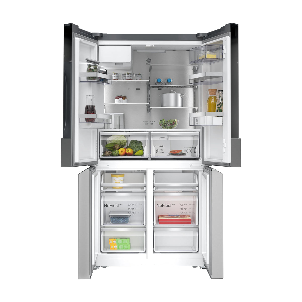 Frigorífico americano Balay 3KME598XI, 574 l, Total No Frost