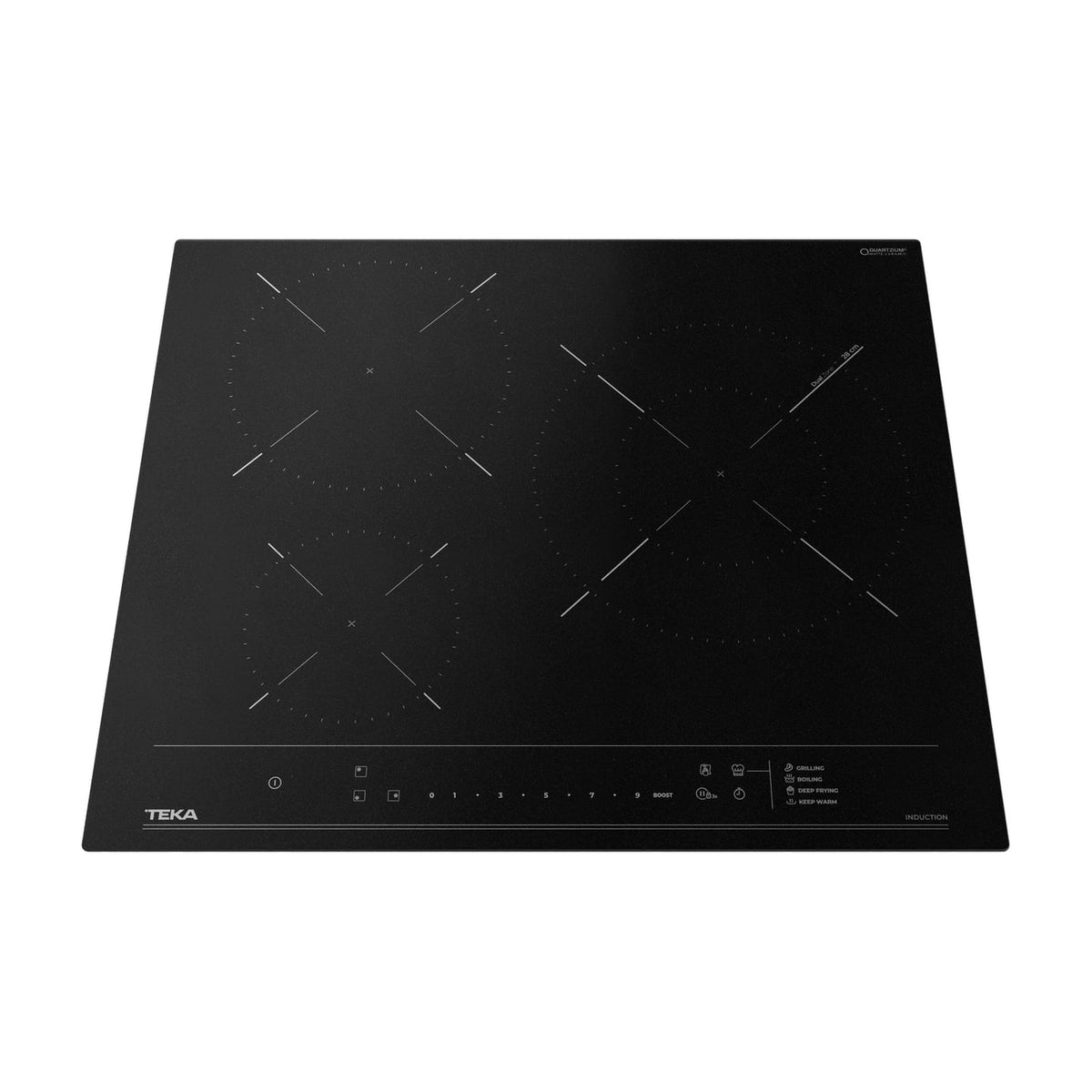 Placa de inducción Teka IBC 63215 FST BM de 3 zonas, negro mate