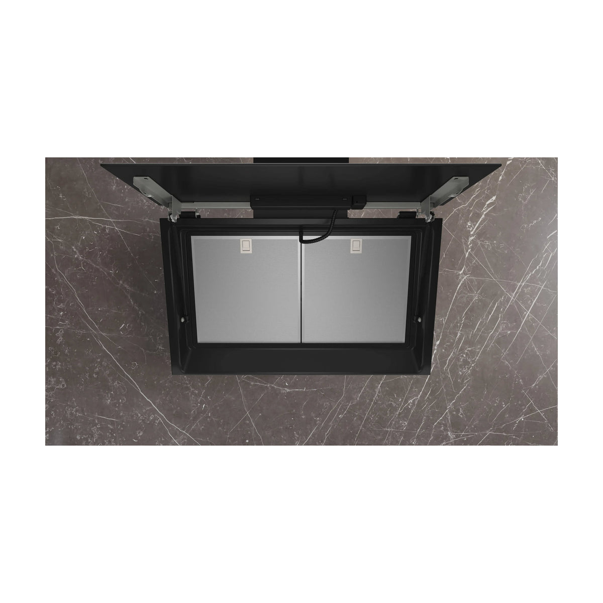 Campana decorativa inclinada Siemens LC81KAN60, 80 cm, Home Connect
