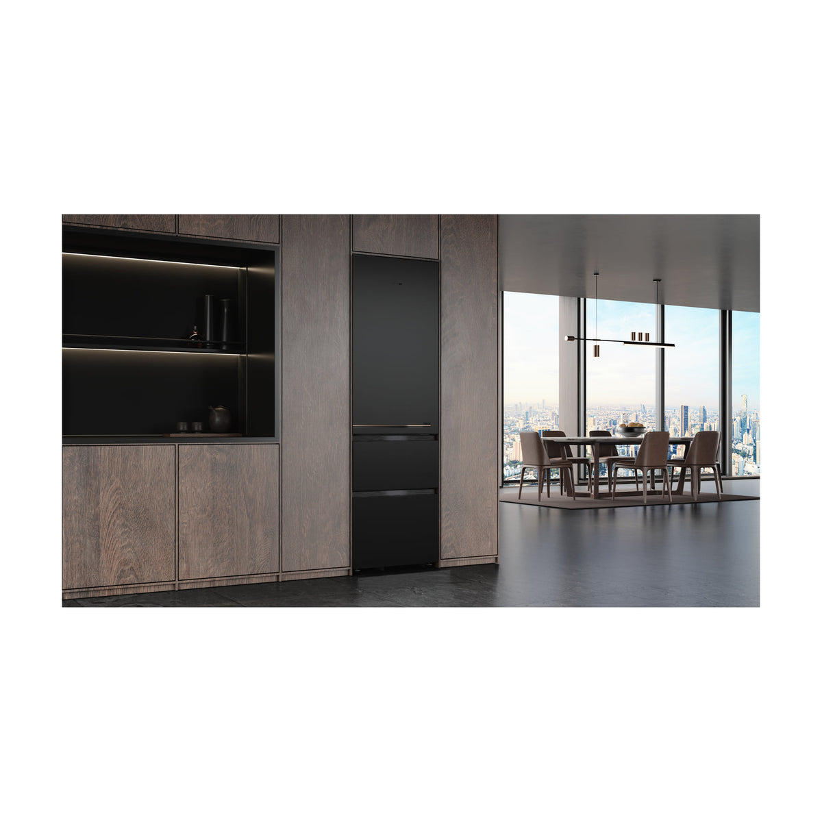 Frigorífico combi Teka RBF 87670 SLN G1, 383 l, Total No Frost